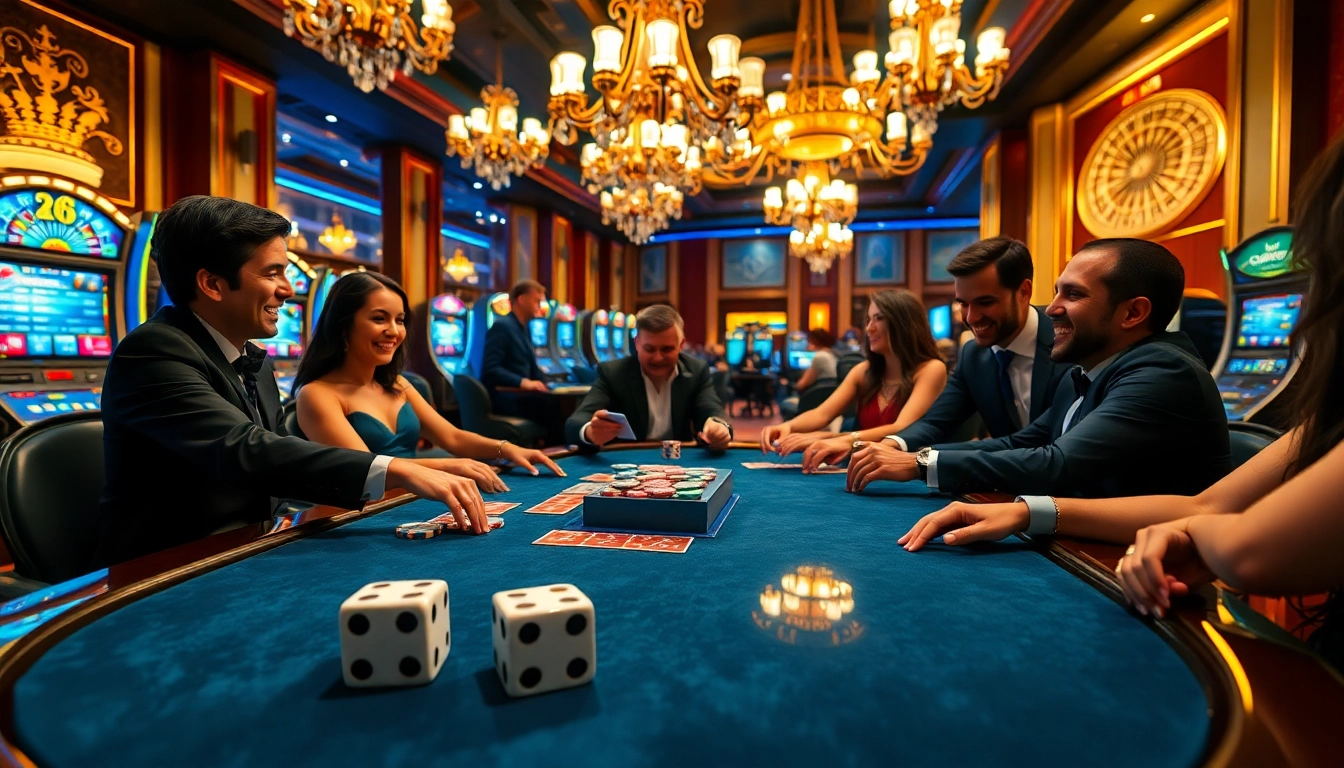 Experience the thrill of winning at https://jun88bet.net/ with poker chips and cards at an upscale casino table.